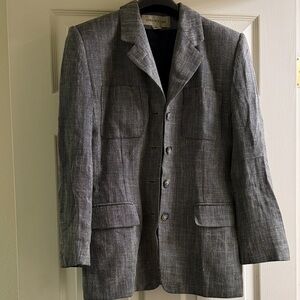 Jones New York Gray Textured Women's Blazer